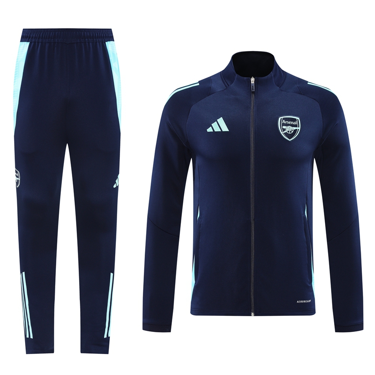 2024-25 Arsenal 02 Royal Blue Jacket Set S-2XL