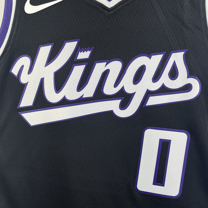 2024 NBA Sacramento Kings 0 MONK Basketball Jersey