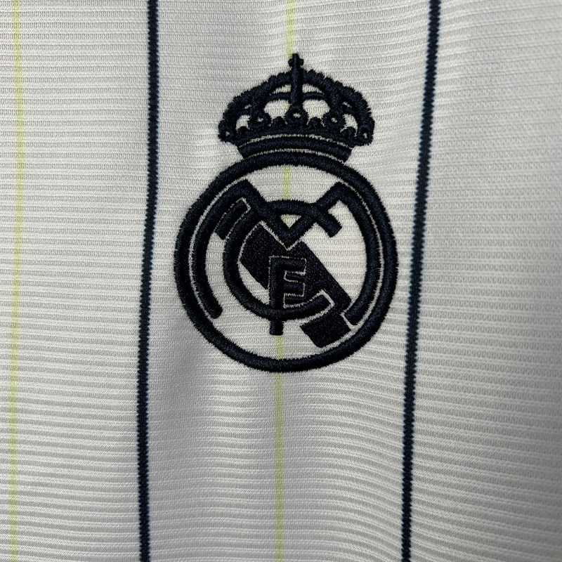 2025-26 Real Madrid Baseball uniform Football jersey