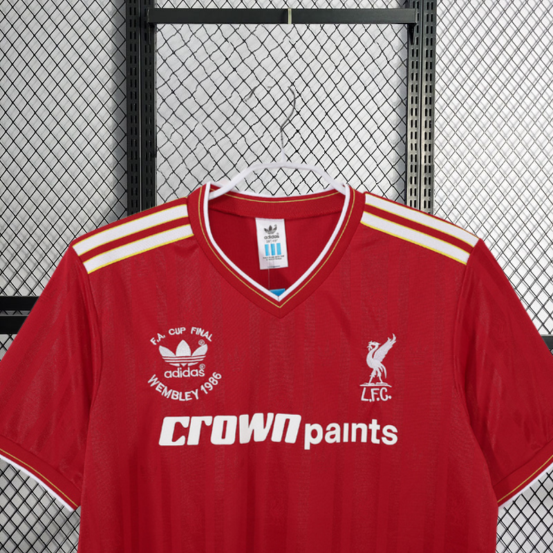 Retro 1986-87 Liverpool Home Football jersey retro