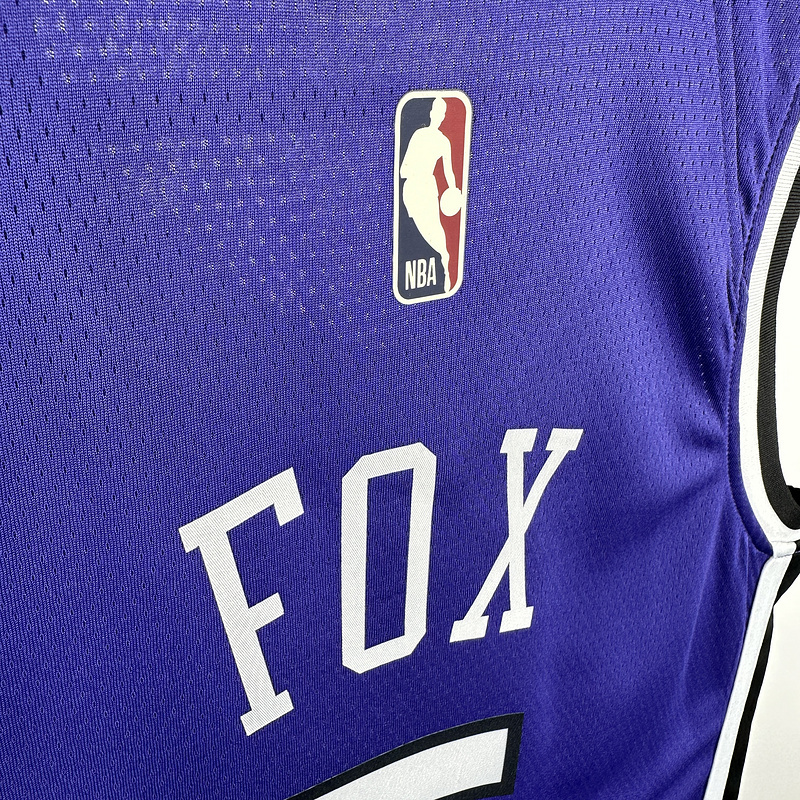 2025 NBA Sacramento Kings 5 FOX Basketball Jersey