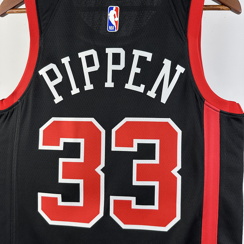 2024 NBA Chicago Bulls 33 PIPPEN Basketball Jersey