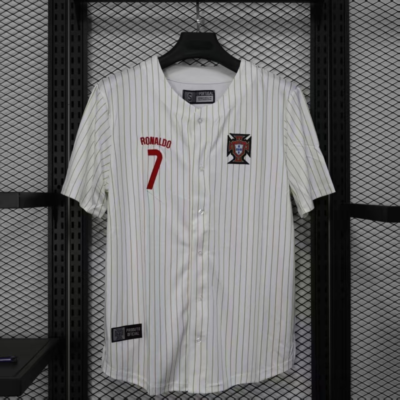 2025-26 Portugal Baseball uniform Football jersey