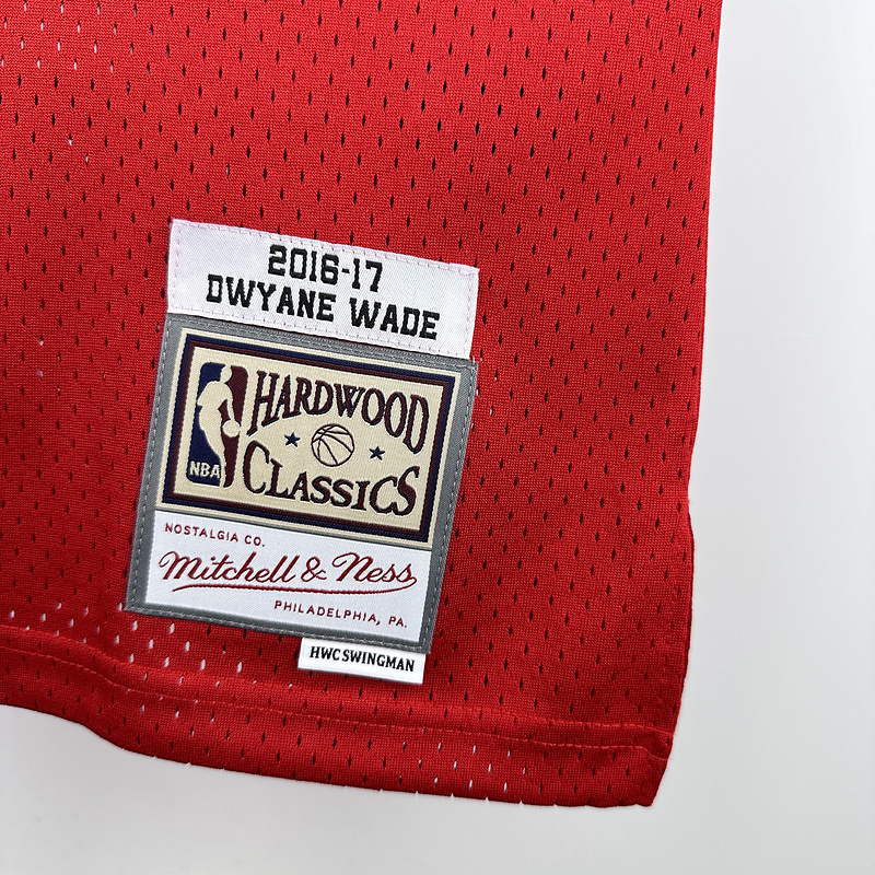 2016-17 NBA Chicago Bulls 3 WADE Basketball Jersey