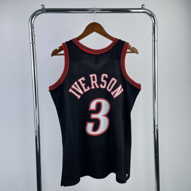 NBA Philadelphia 76ers 3 IVERSON Basketball Jersey