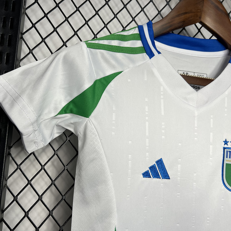 2024-25 Italy Away kids Football jersey