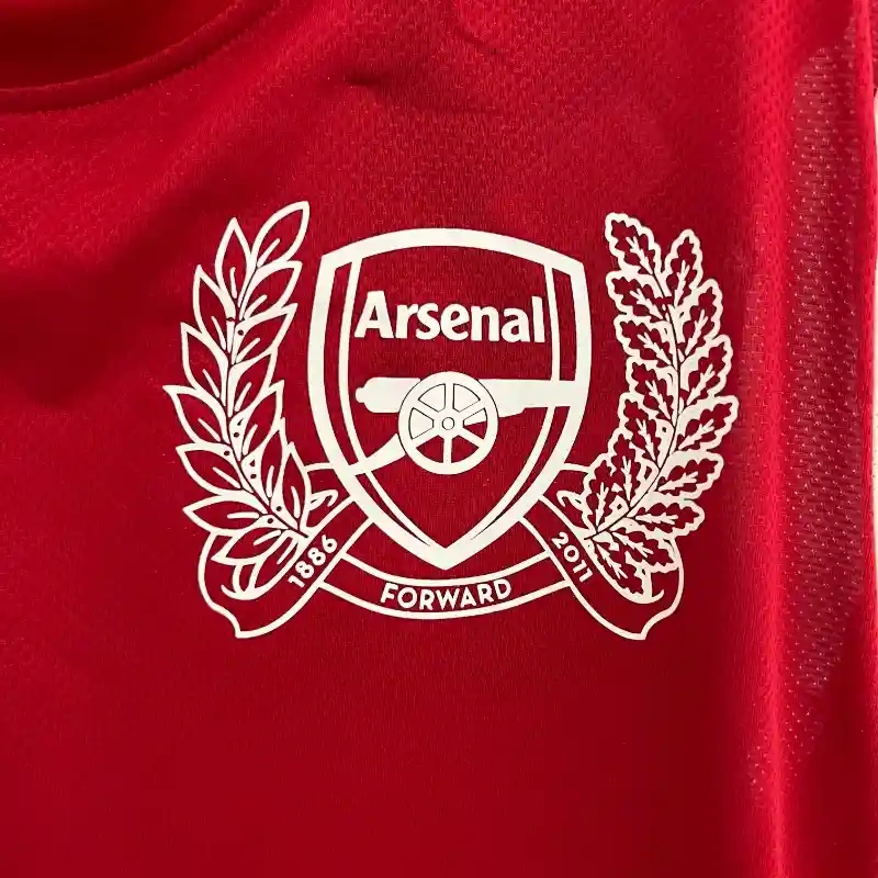 Retro 2011-12 Arsenal Home 125th Anniversary Football jersey retro