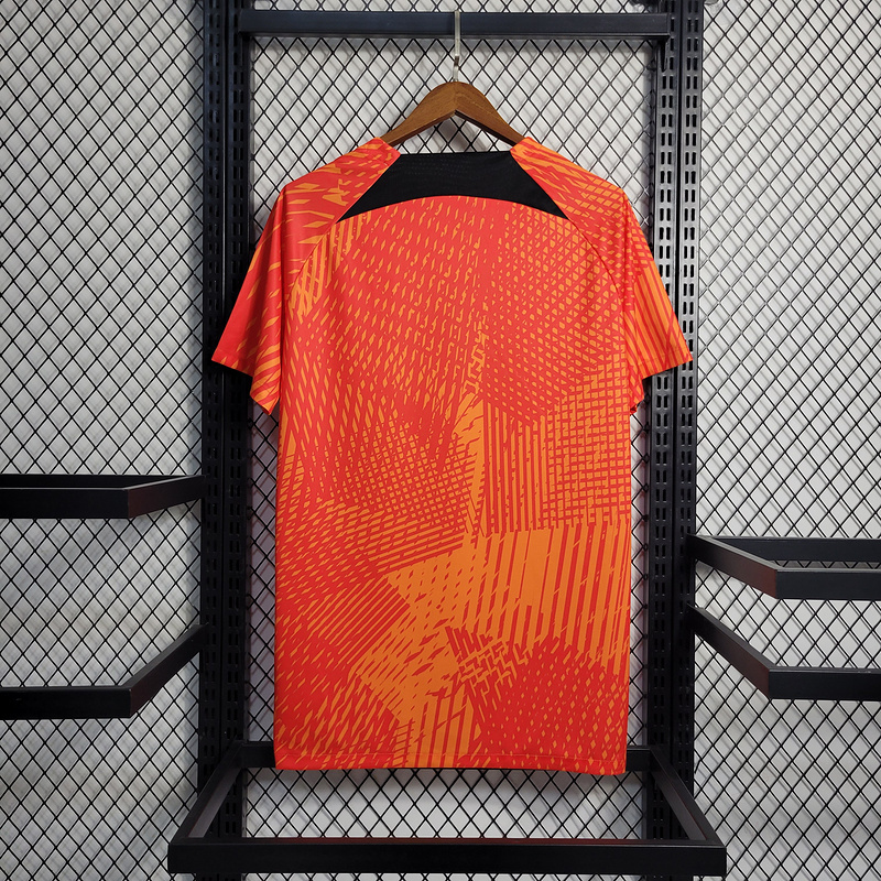 2022-23 Atletico Madrid Training Server Orange Football jersey