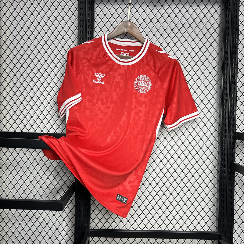 2024-25 Denmark Euro Home Football jersey