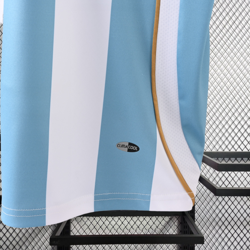 Retro 2006 Argentina home MESSI Football jersey retro