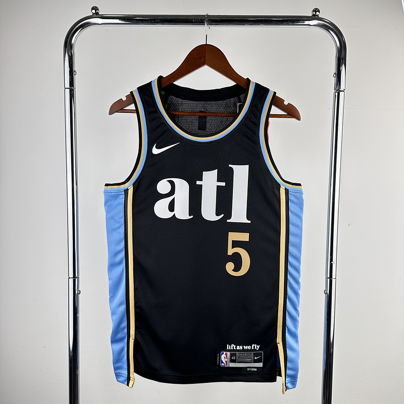 2024 NBA Atlanta Hawks (5 MURRAY) Basketball Jersey