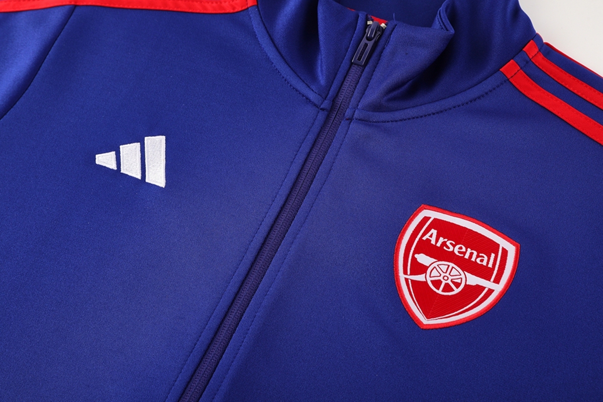 2024-25 Arsenal 01 Royal Blue Jacket Set S-2XL