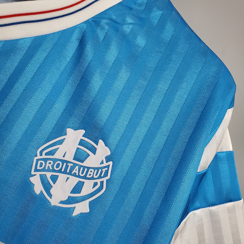 Retro 1990 Marseille away OM  Football jersey retro
