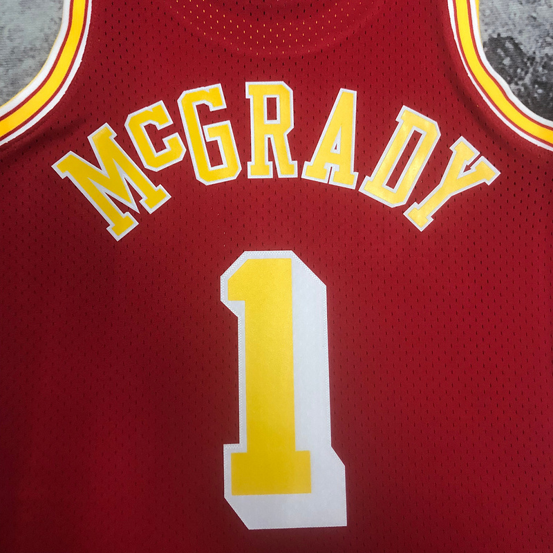 2004-05 NBA Houston Rockets 1 MCGRADY Basketball jersey