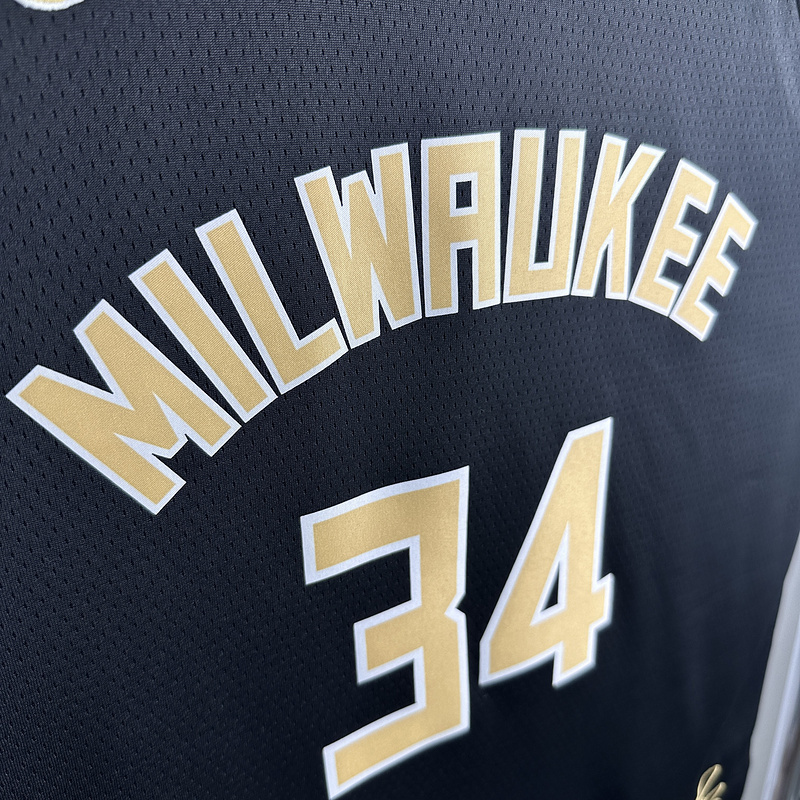 2024 NBA Milwaukee Bucks (34 ANTETOKOUNMPO)  Basketball Jersey