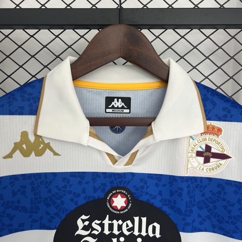 2025-26 Deportivo La Coruna Home Football jersey