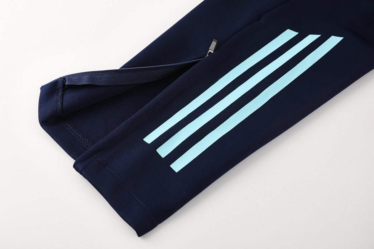 2024-25 Arsenal 02 Royal Blue Jacket Set S-2XL
