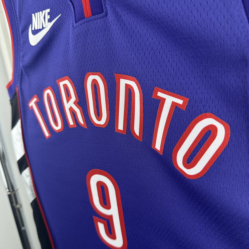 2024 NBA Toronto Raptors 9 BARRETT Basketball Jersey