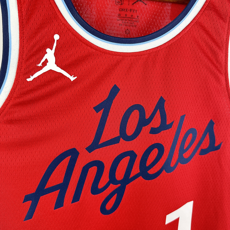 2025 NBA LA Clippers 1 HARDEN Basketball Jersey
