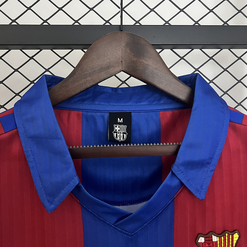 Retro 1991-92 Barcelona Home Football jersey retro