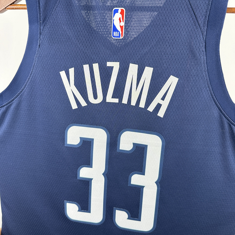 2025 NBA Washington Wizards 33 KUZMA Basketball Jersey