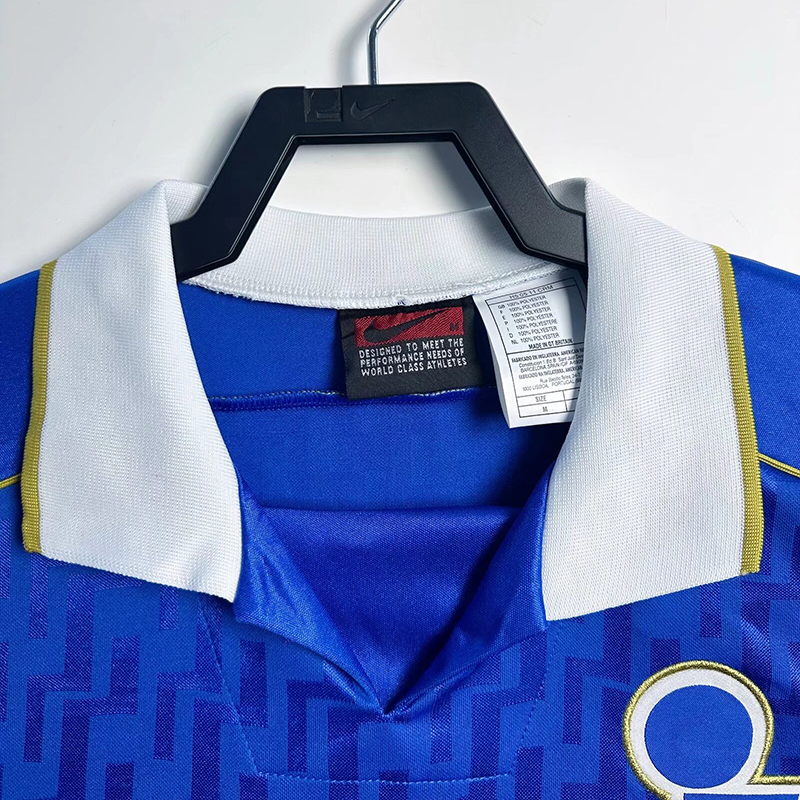 Retro 1995 Italy Home R.BAGGIO MALDINI Football jersey retro