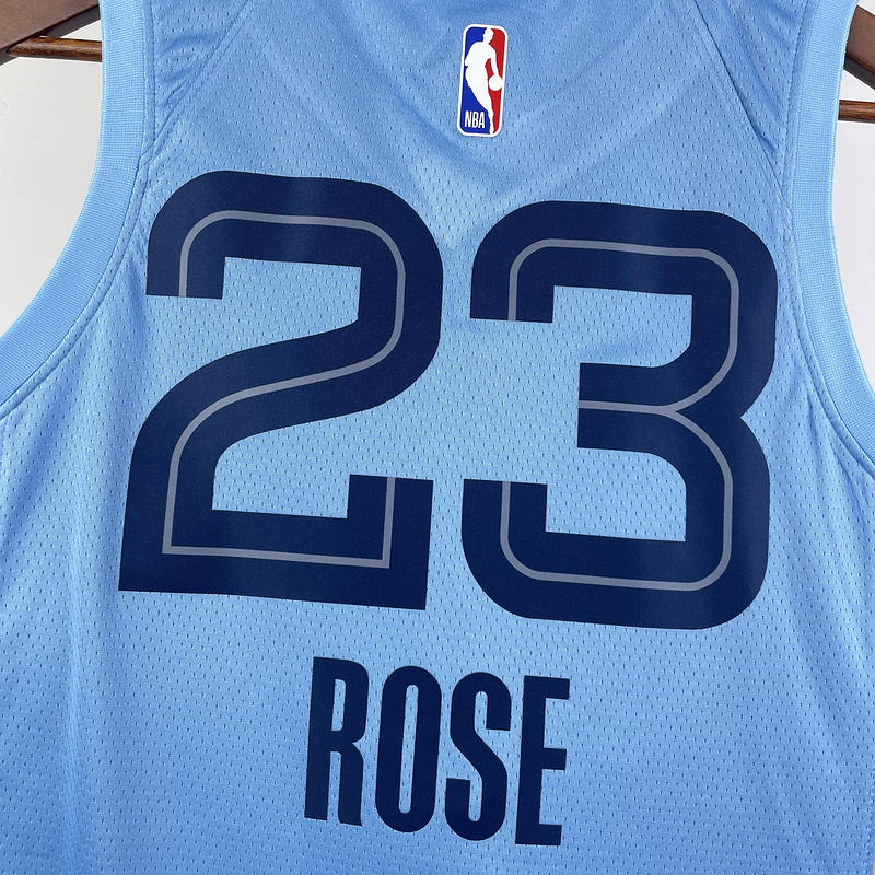 2023 NBA Memphis Grizzlies 23 ROSE Basketball Jersey