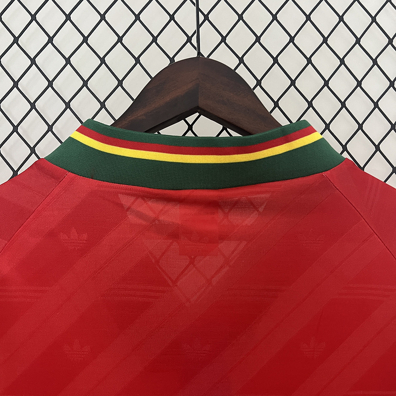 retro 1994 Portugal home retro football jersey Fan version