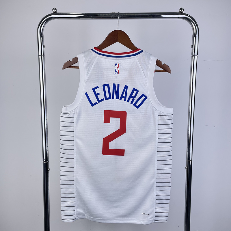 2023 NBA LA Clippers (2 LEONARD) Basketball Jersey