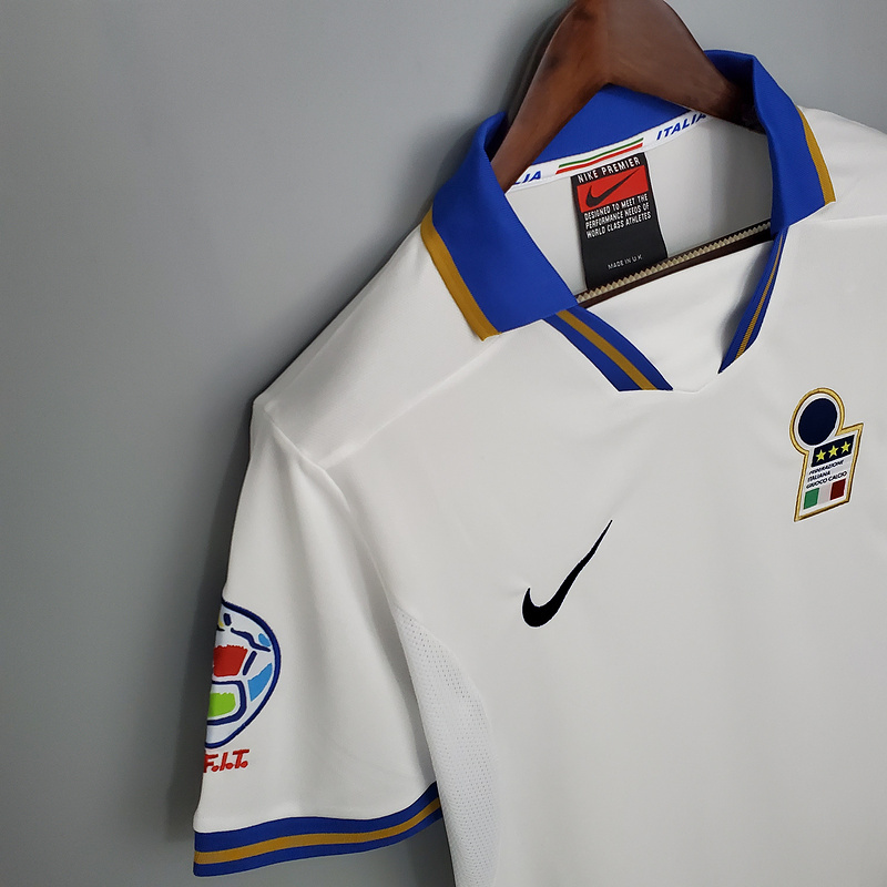 Retro Italy 1996 away MALDINI ZOLA DI MATTEO DEL PIERO Football jersey retro