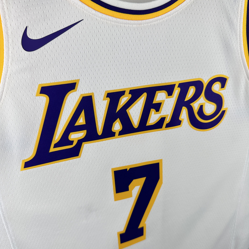 2023 NBA Lakers 7 ANTHONY Basketball Jersey