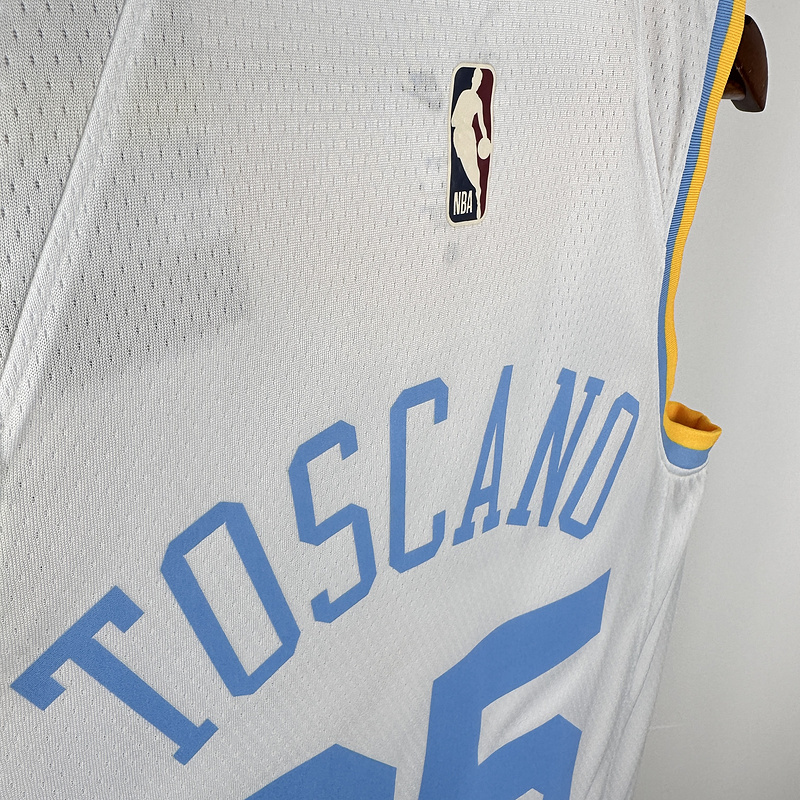 2023 NBA Lakers 95 TOSCANO Basketball Jersey