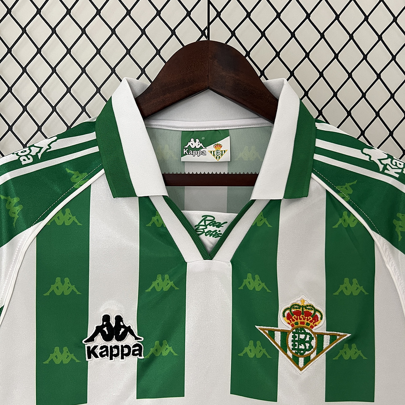 Retro 1995-96 Real Betis home football jersey retro