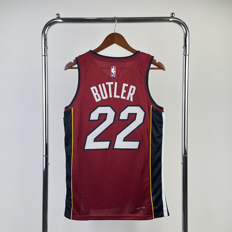 2023 NBA Miami Heat 22 BUTLER Basketball Jersey