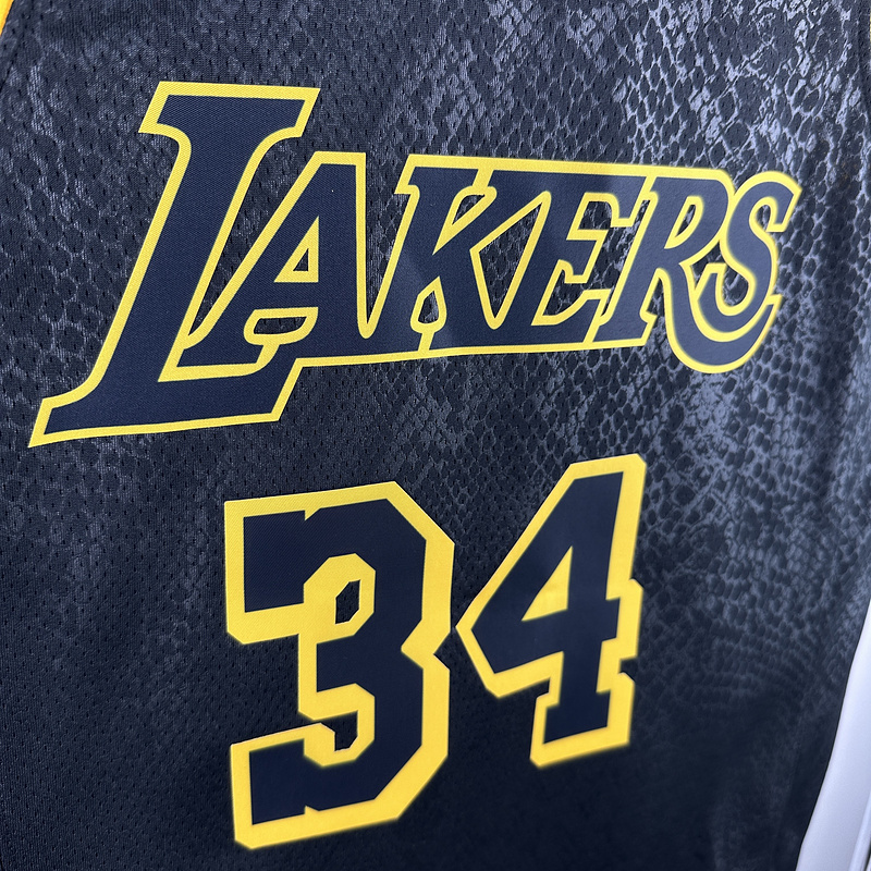 2023 NBA Lakers 34 O'NEAL Basketball Jersey