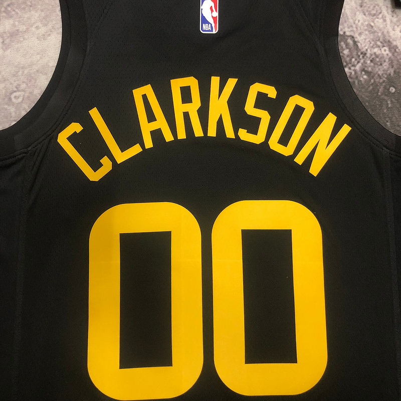 2023 NBA Utah Jazz 00 CLARKSON Basketball Jersey