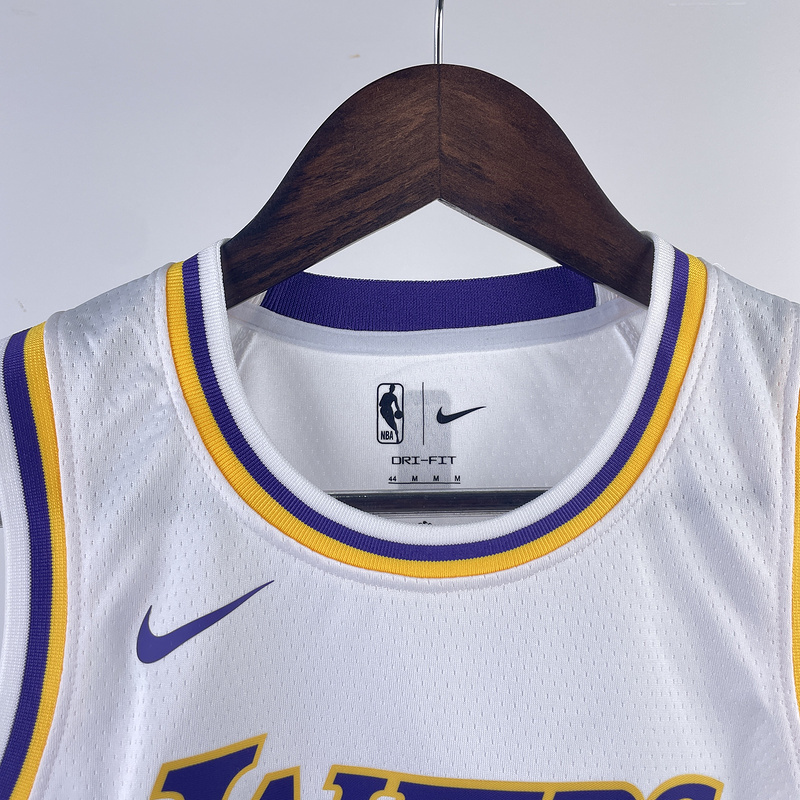 Kids 2023 NBA Lakers 8 BRYANT Basketball Jersey