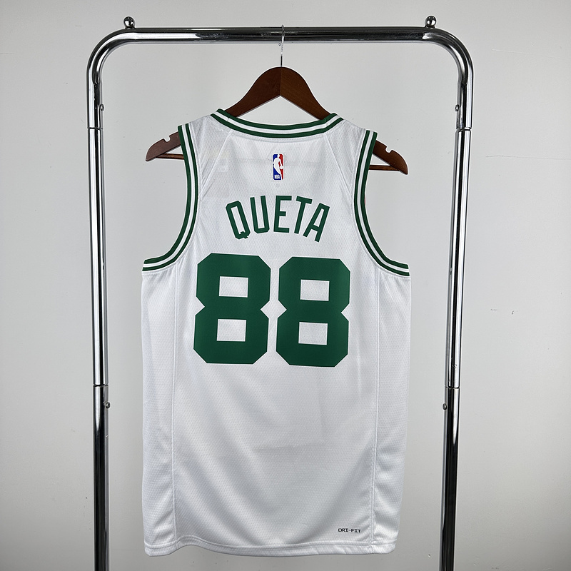 2023 NBA Boston Celtics 88 QUETA Basketball Jersey
