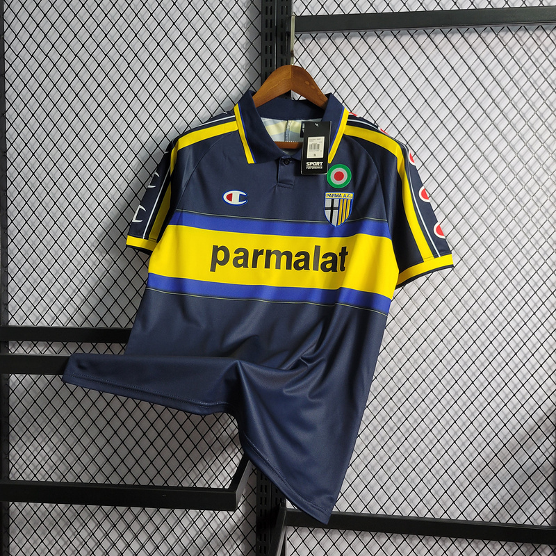 retro 1999-00 Parma Away retro football jersey