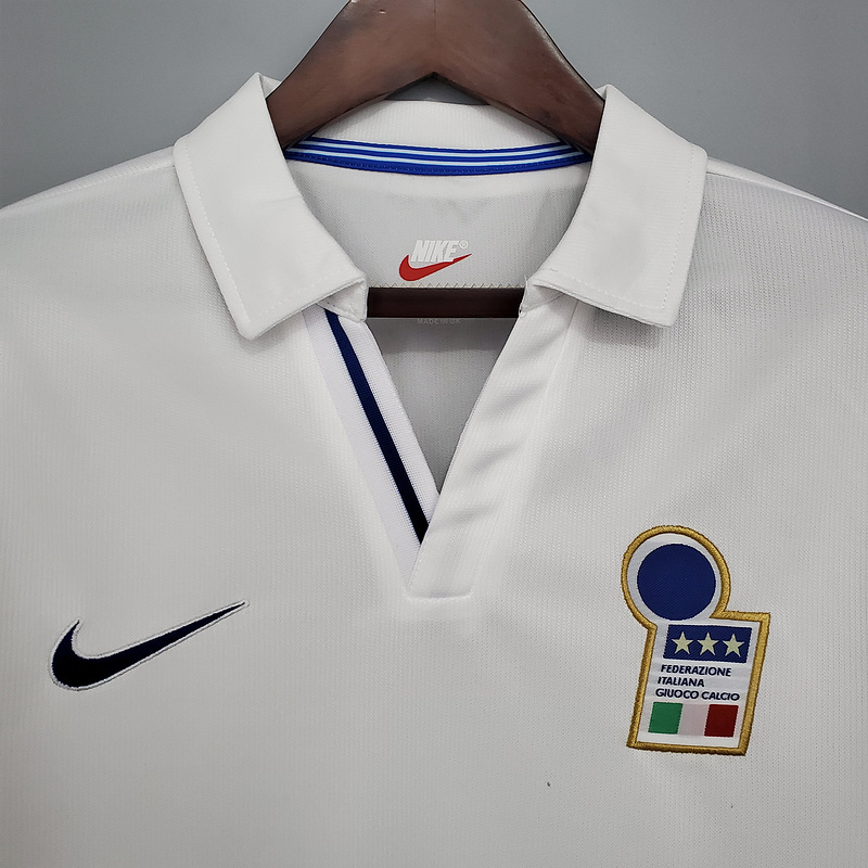 Retro Italy 1998 away VIERI MALDINI BAGGIO DEL PIERO PESSOTTO  Football jersey retro