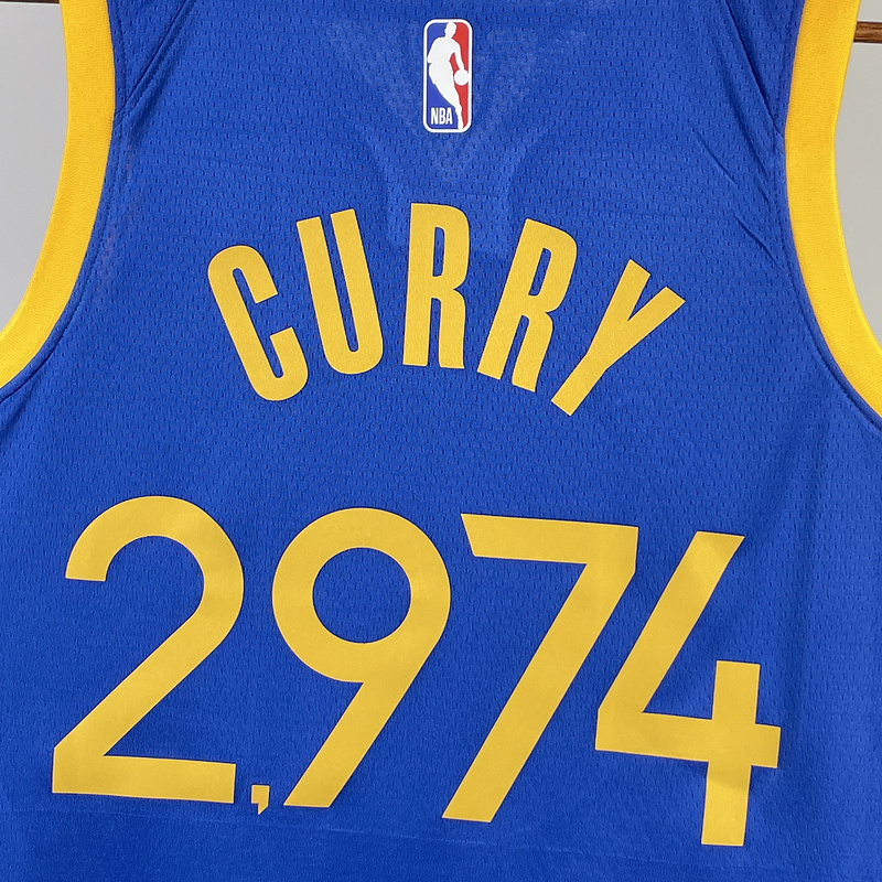 2023 NBA Golden State Warriors 2974 CURRY Basketball Jersey