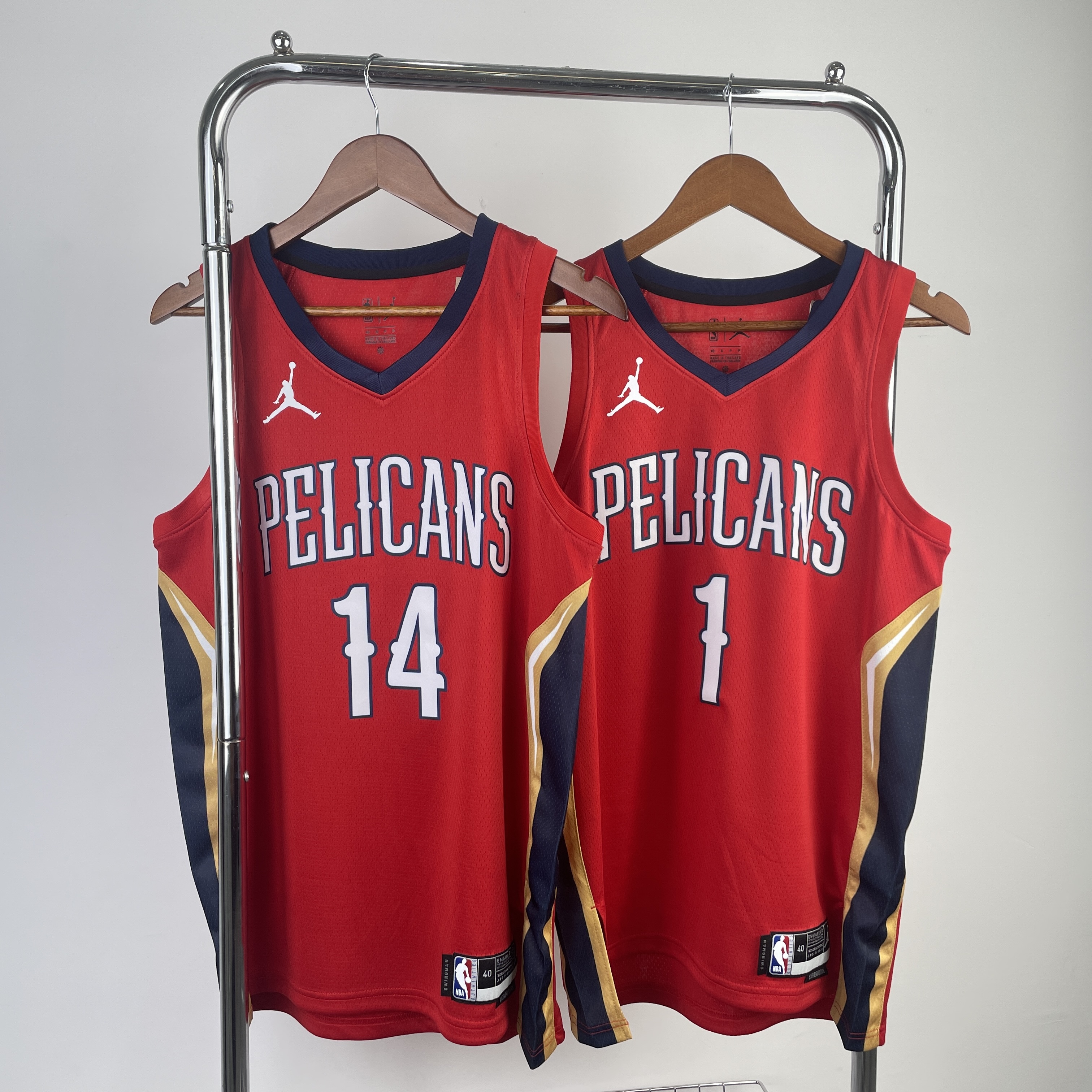 2023 NBA New Orleans Pelicans 1 WILLIAMSON Basketball Jersey