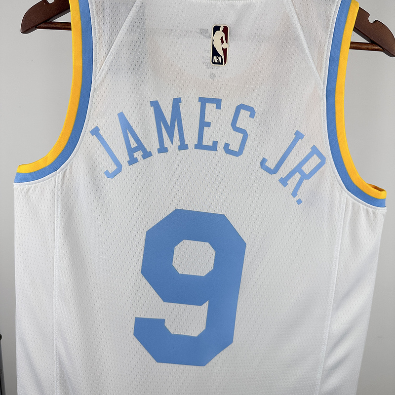 2023 NBA Lakers 9 JAMES JR. Basketball Jersey