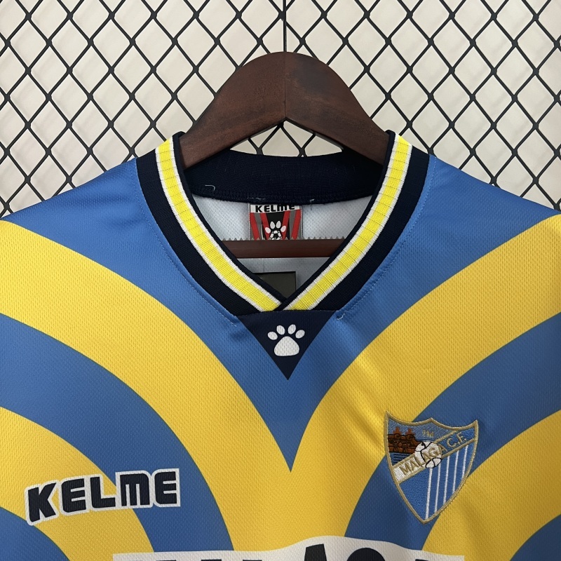 Retro 1997-98 Malaga Away Football jersey Retro