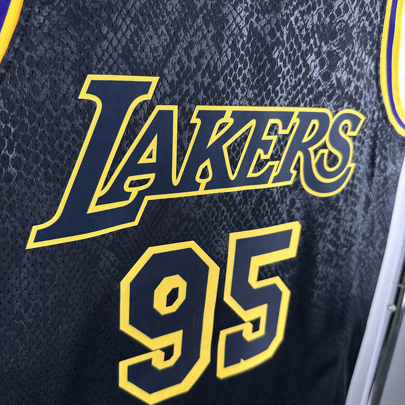 2023 NBA Lakers 95 TOSCANO Basketball Jersey