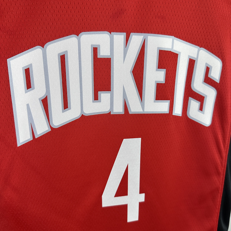 2023 NBA Houston Rockets 4 GREEN Basketball Jersey