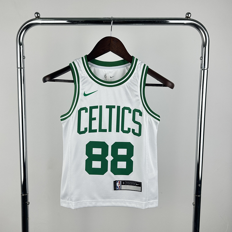 2023 NBA Boston Celtics kids 88 QUETA Basketball Jersey