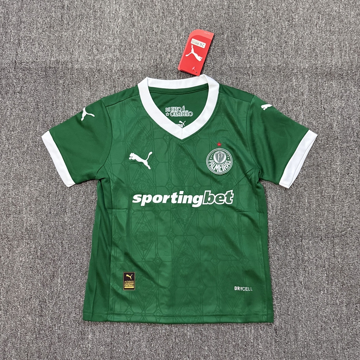 2025-26 Palmeiras Home Kids Football Jersey