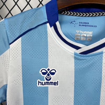2025-26 Malaga Home Kids Football jersey