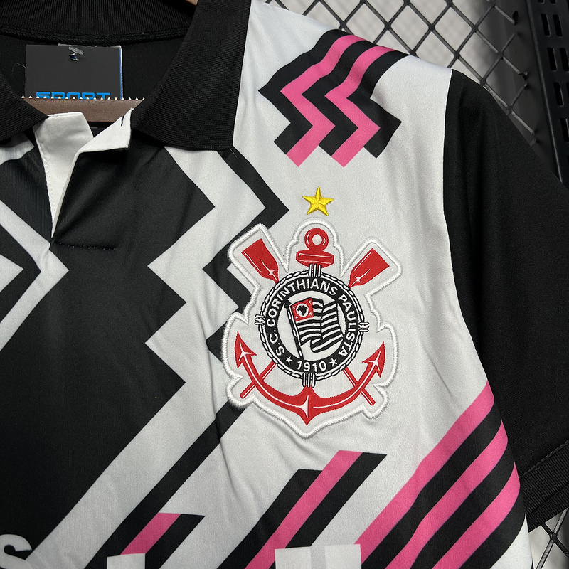 Retro 1995 Corinthians  Away Goalkeeper Football jersey retro